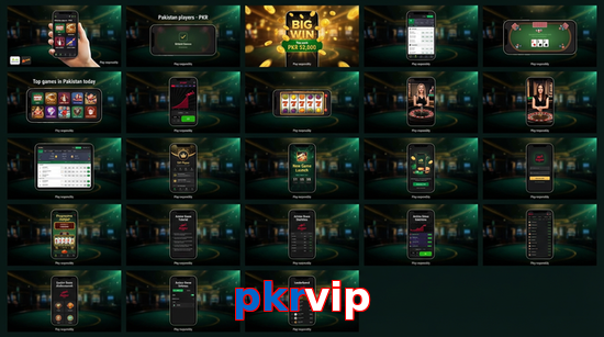 Main screen of Pkrvip bet page for PK players